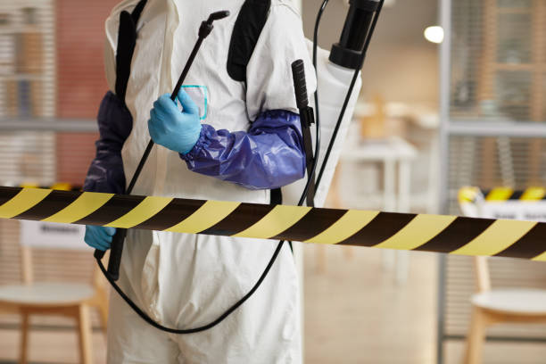 Professional Biohazard technician working in Woodbury Heights, NJ